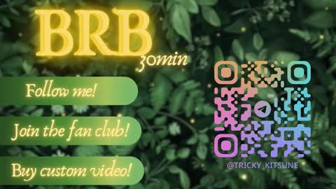 trickykitsune online show from 09-13-25, 10:37