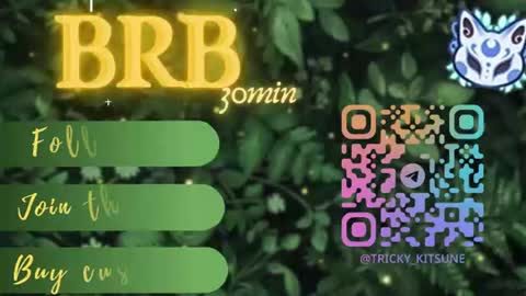 Snapshot of trickykitsune chatting on 07-13-26, 05:05 trickykitsune online show from 07-13-26, 05:05