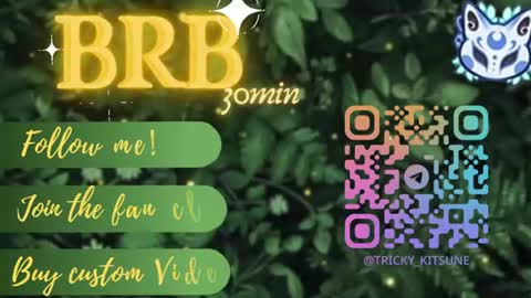 Snapshot of trickykitsune chatting on 07-19-26, 02:32 trickykitsune online show from 07-19-26, 02:32