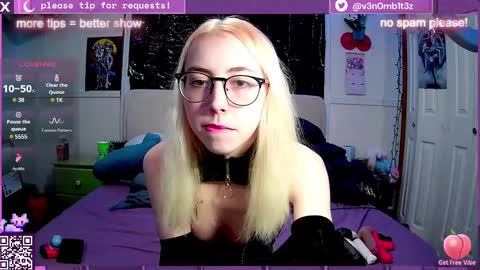 Snapshot of v3n0mb1t3z chatting on 01-13-25, 04:18 kermit online show from 01-13-25, 04:18