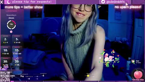 Snapshot of v3n0mb1t3z chatting on 01-15-25, 04:57 kermit online show from 01-15-25, 04:57