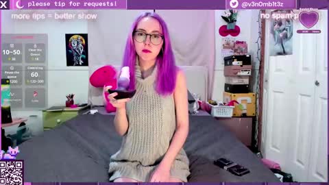 Snapshot of v3n0mb1t3z chatting on 02-16-25, 04:53 kermit online show from 02-16-25, 04:53