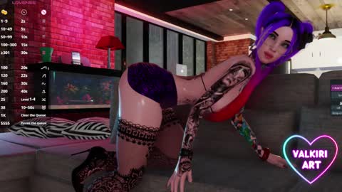 Snapshot of valkiriart chatting on 02-20-25, 05:01 valkiriart online show from 02-20-25, 05:01