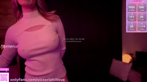 Victoria Hillova online show from 12-18-25, 12:49