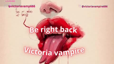 Snapshot of victoriavampire666 chatting on 06-24-26, 12:31 Victoria Vampire online show from 06-24-26, 12:31