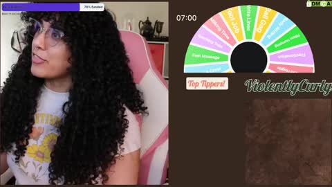 Snapshot of violentlycurly chatting on 01-24-25, 11:12 Curly the Coin Operated Toy online show from 01-24-25, 11:12