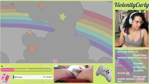 Snapshot of violentlycurly chatting on 07-24-26, 10:41 Curly the Coin Operated Toy online show from 07-24-26, 10:41