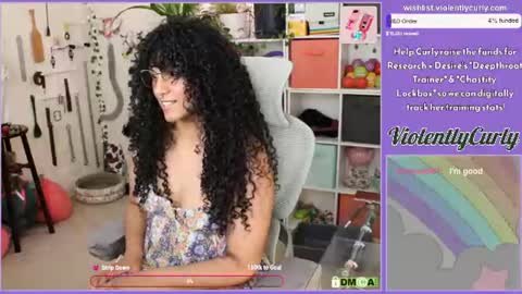 Snapshot of violentlycurly chatting on 07-28-26, 10:09 Curly the Coin Operated Toy online show from 07-28-26, 10:09