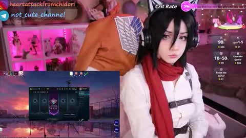 Snapshot of yourcutewaifu chatting on 09-28-25, 08:36 Lina Fansly online show from 09-28-25, 08:36