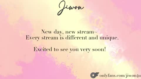 J i w o n   online show from 07-05-26, 09:00