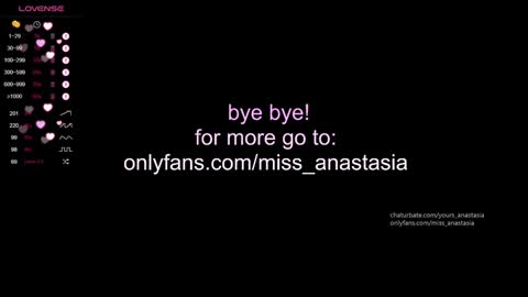 Anastasia online show from 12-21-24, 08:43