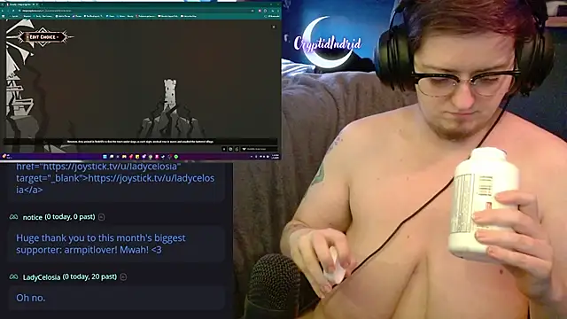 Snapshot of CryptidIndrid chatting on 01-01-25, 10:24 CryptidIndrid online show from 01-01-25, 10:24