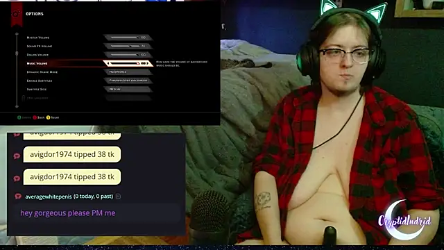 Snapshot of CryptidIndrid chatting on 01-05-25, 12:09 CryptidIndrid online show from 01-05-25, 12:09