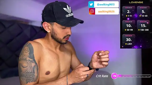 AxelKing1326 online show from 01-18-25, 09:45