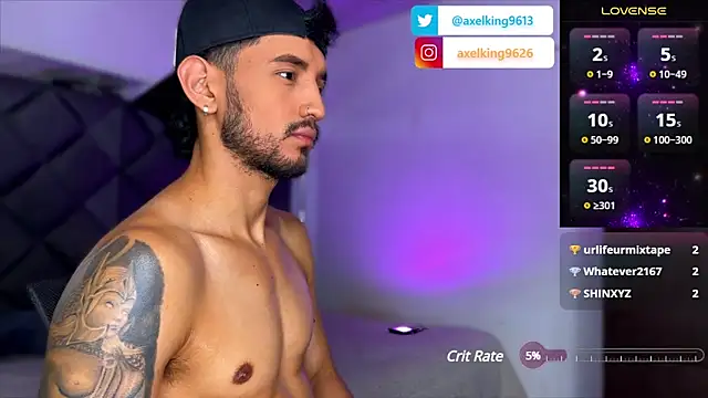 AxelKing1326 online show from 02-13-25, 01:08