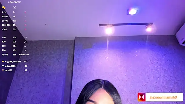 AleexxaWilliams online show from 12-03-24, 07:44
