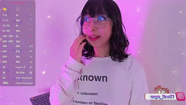 arysUwU online show from 03-18-26, 01:20