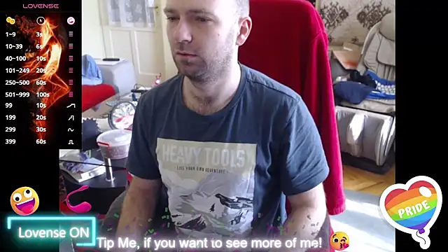 RealManHaveHairy online show from 03-09-25, 09:35