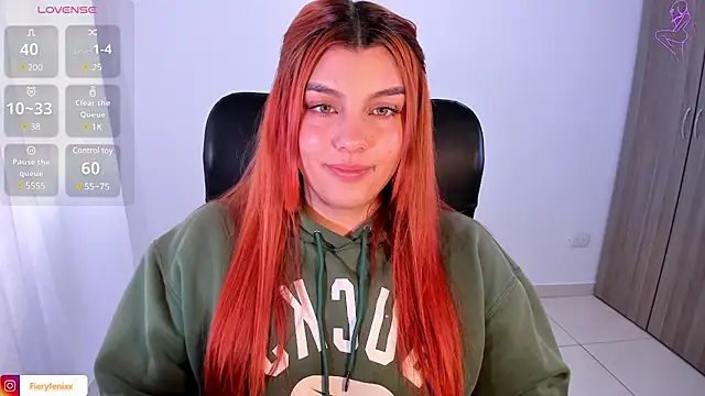 Fieryfenixx online show from 01-30-25, 08:21