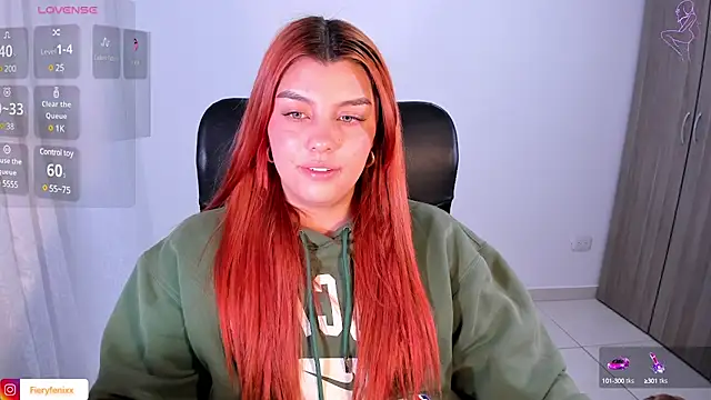 Fieryfenixx online show from 01-30-25, 11:24