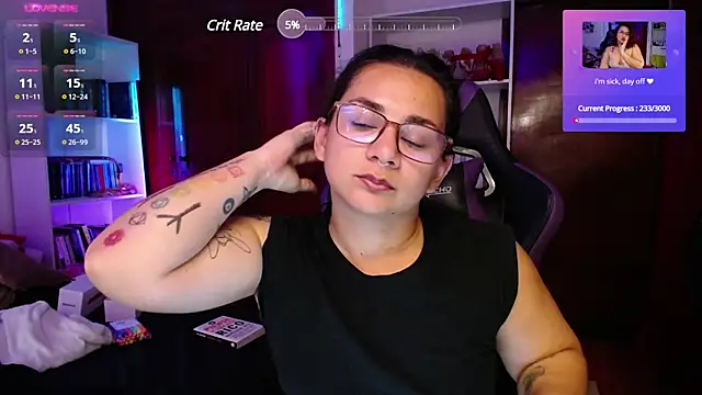 Amarantha 666 online show from 01-23-25, 02:12