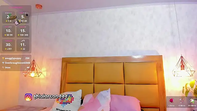 Snapshot of LARSONMIA chatting on 03-15-25, 06:32 LARSONMIA online show from 03-15-25, 06:32