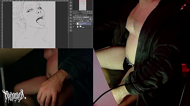 Snapshot of DrenchedArt chatting on 12-02-24, 07:03 DrenchedArt online show from 12-02-24, 07:03