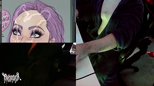 DrenchedArt online show from 12-27-24, 05:05