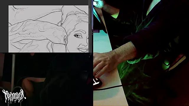 Snapshot of DrenchedArt chatting on 01-03-25, 08:54 DrenchedArt online show from 01-03-25, 08:54