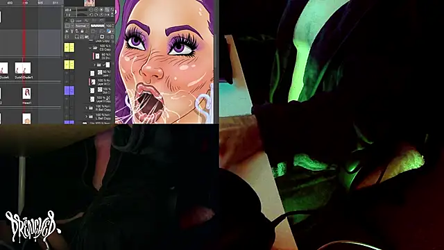 Snapshot of DrenchedArt chatting on 01-13-25, 05:44 DrenchedArt online show from 01-13-25, 05:44