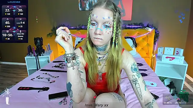 Snapshot of Mary_Xextra chatting on 01-15-25, 01:02 Mary Xextra online show from 01-15-25, 01:02