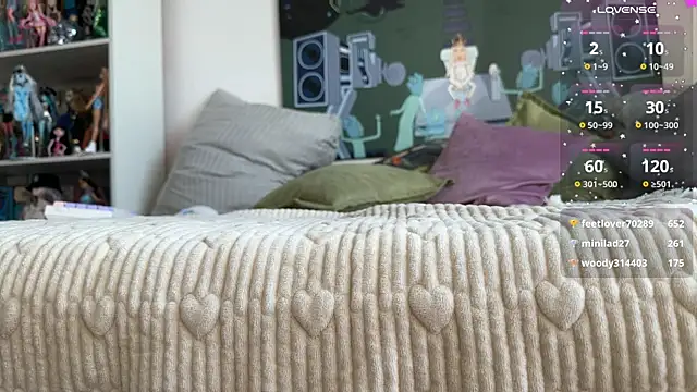 Snapshot of unicornsfeet chatting on 01-22-25, 12:27 unicornsfeet online show from 01-22-25, 12:27