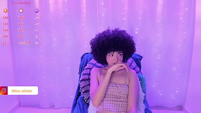 Alice winter  online show from 01-12-25, 08:25