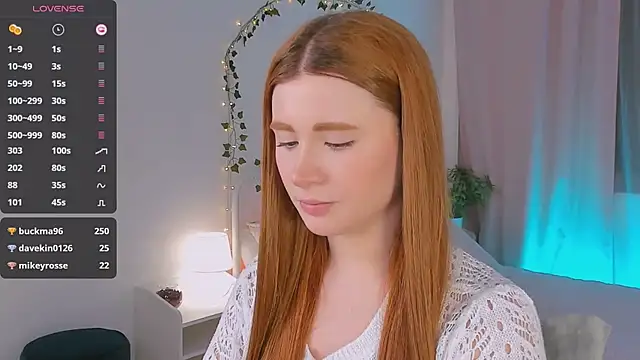 Freckle Diyana online show from 01-23-25, 08:46