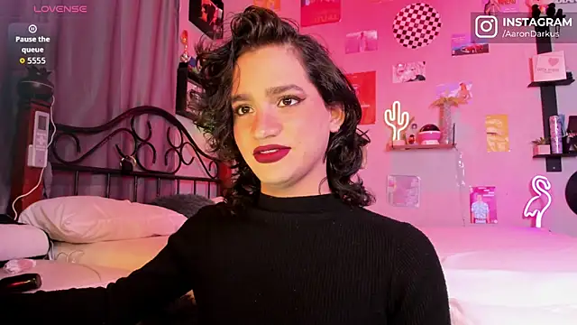 Snapshot of Aaron_Darkus chatting on 03-03-26, 01:12 Aaron Darkus online show from 03-03-26, 01:12