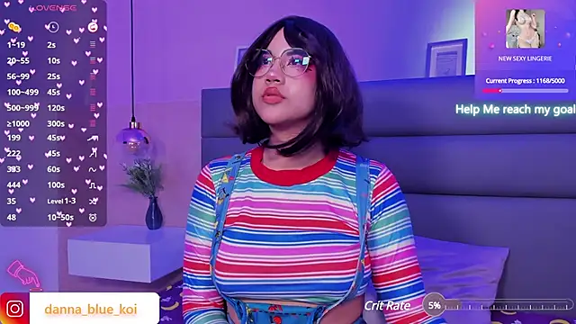 blue koi online show from 01-19-25, 09:01