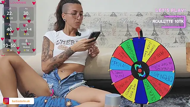 Snapshot of BarbieDarksOk chatting on 10-01-25, 07:42 BarbieDarksOk online show from 10-01-25, 07:42