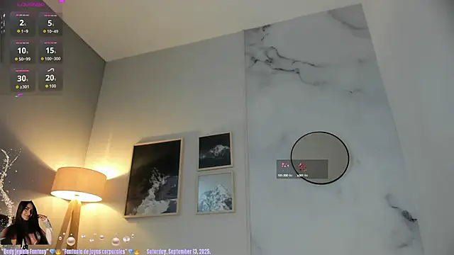 lara madisson online show from 09-10-25, 05:40