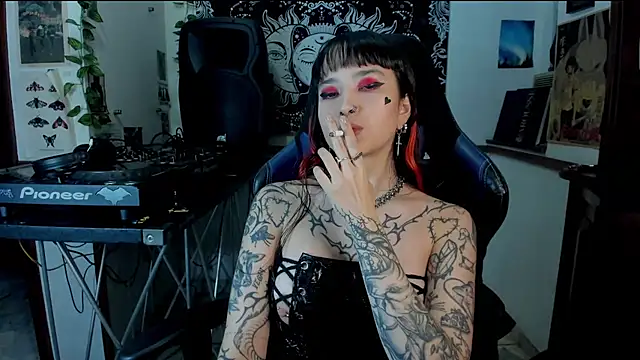 Demongirl6666 online show from 02-16-25, 04:31