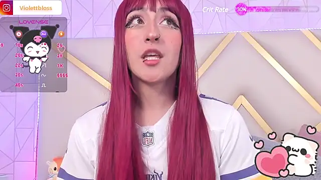 Violettbloss online show from 01-14-25, 01:36