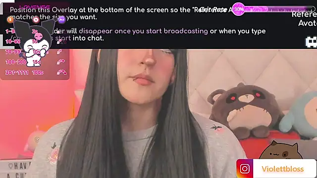 Violettbloss online show from 10-15-25, 04:12