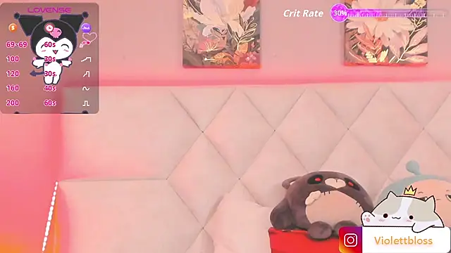 Violettbloss online show from 10-21-25, 03:51