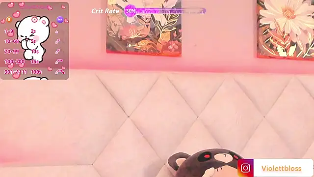 Violettbloss online show from 11-13-25, 03:38