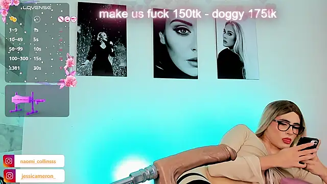 Snapshot of JESSI_NAOMI chatting on 12-31-24, 11:06 JESSI NAOMI online show from 12-31-24, 11:06