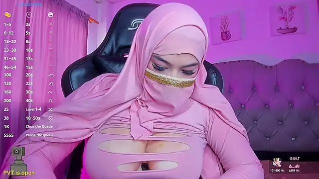 Tahiraa  online show from 01-27-25, 01:09