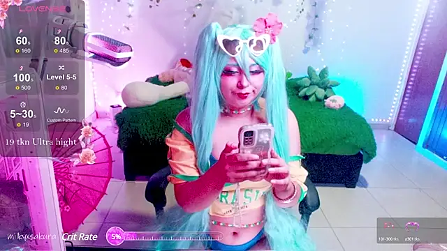 Snapshot of MilkyXSakura chatting on 03-06-25, 01:48 MilkyXSakura online show from 03-06-25, 01:48