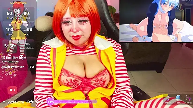 Snapshot of MilkyXSakura chatting on 11-09-25, 11:19 MilkyXSakura online show from 11-09-25, 11:19