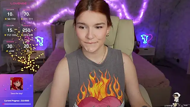 Snapshot of RedShinee chatting on 02-02-25, 05:15 RedShinee online show from 02-02-25, 05:15