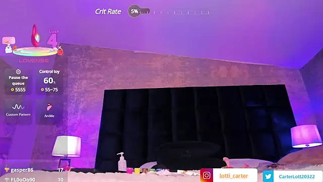 LottiCarter online show from 03-07-25, 06:13