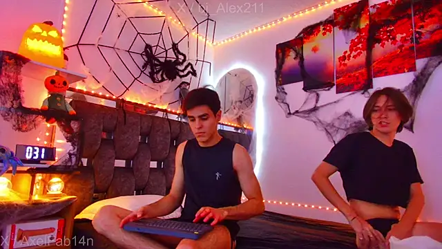 Snapshot of Alex_and_Fabian chatting on 10-17-25, 08:11 Alex and Fabian online show from 10-17-25, 08:11